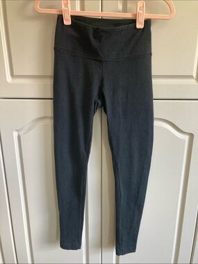 Bally Total Fitness Black Yoga Leggings S